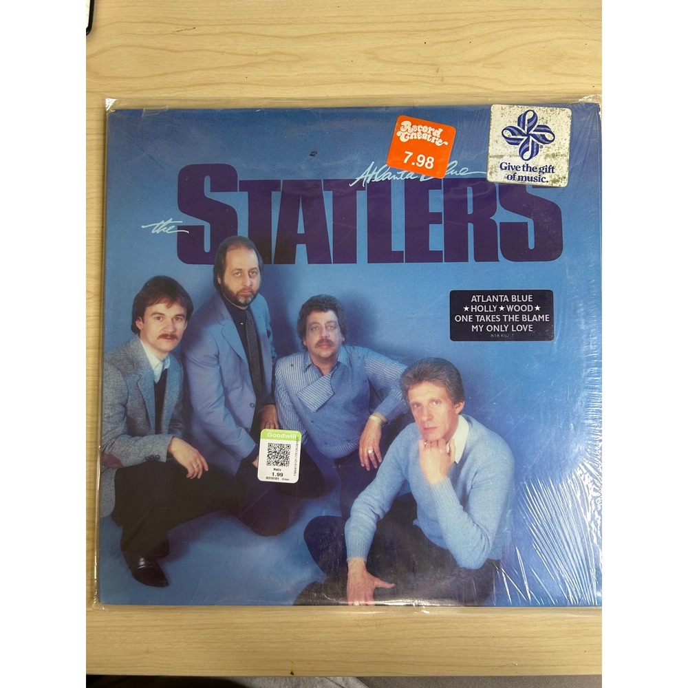 The Statlers Atlanta Blue Vinyl LP 1984 Mercury Records 818 652-1 M-1 Country‎